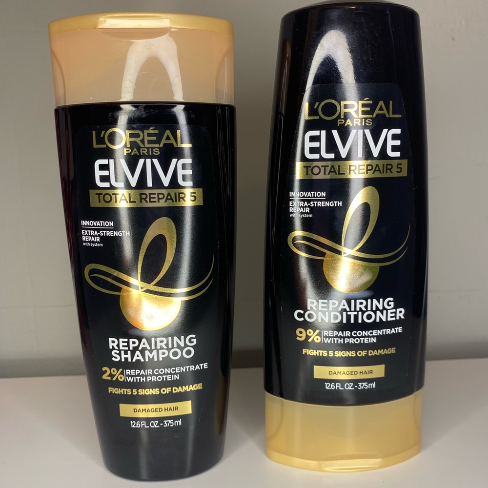 L’Oréal Elvive Total Repair 5 Repairing Shampoo & Condition Set